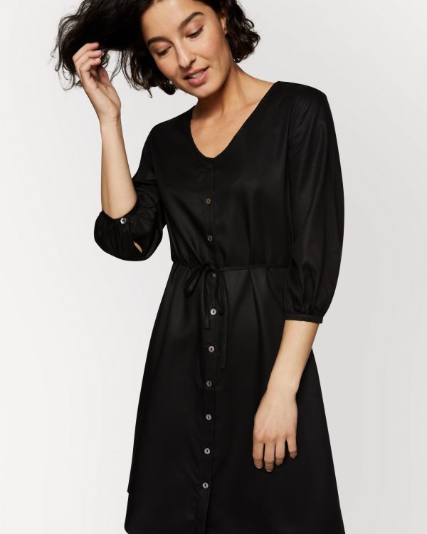 Livia Dress Black by Charlie and Mary