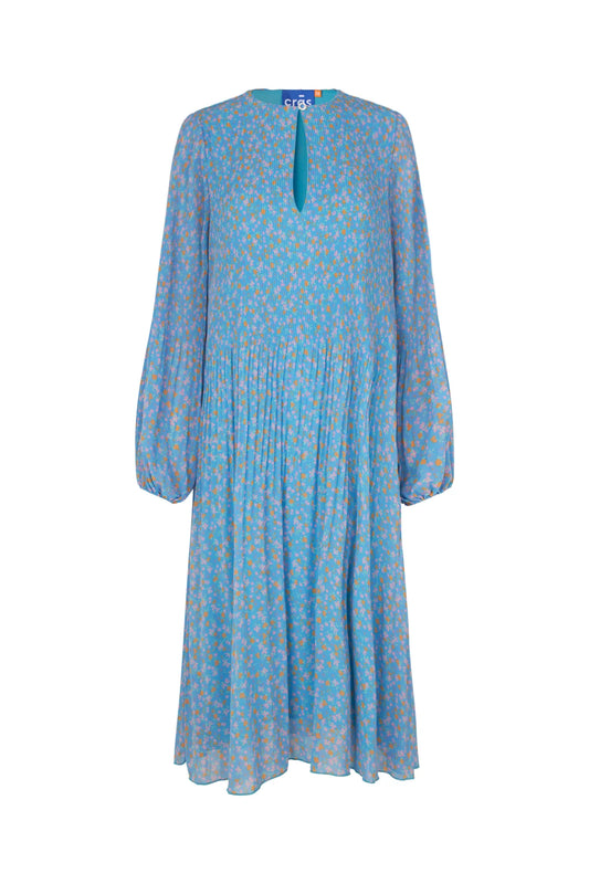 Melinda Dress - Floral Blue by Crās