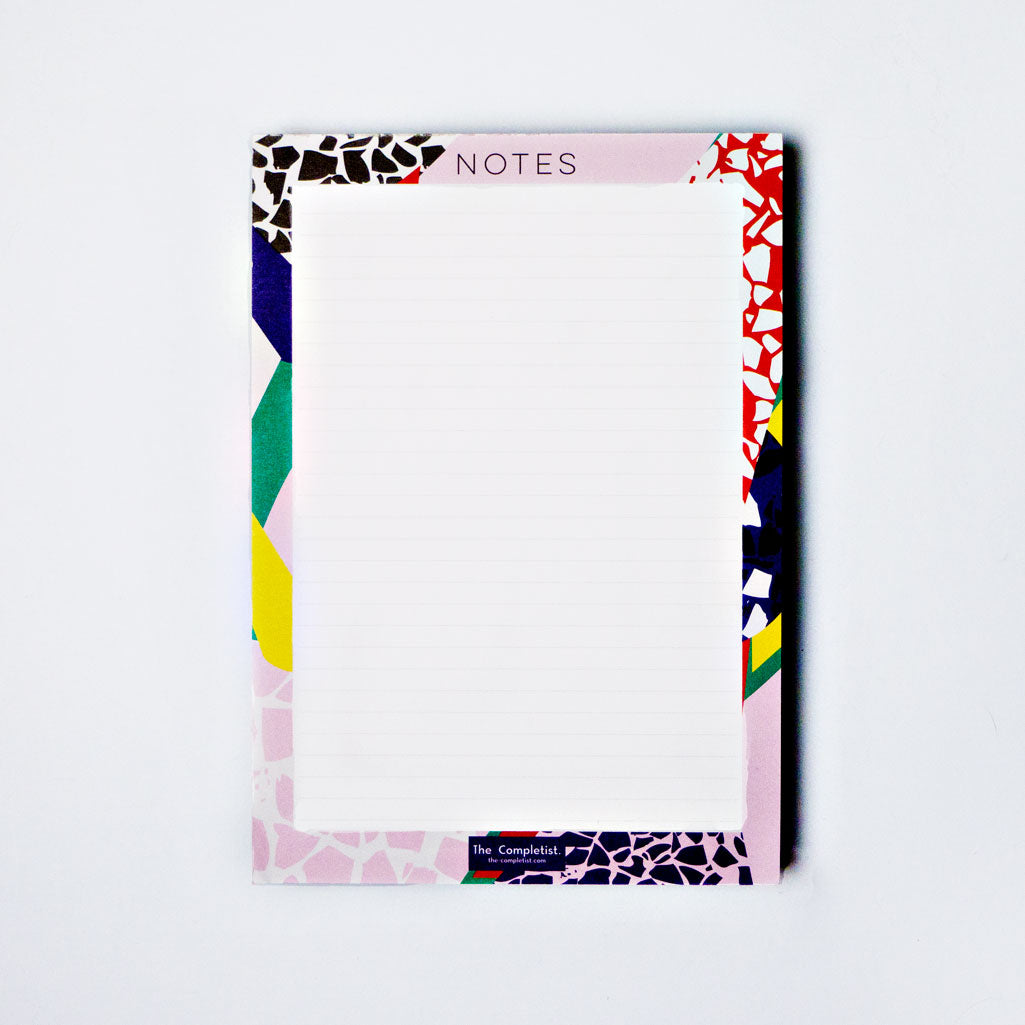 Terrazzo Cut Out Notepad by The Completist