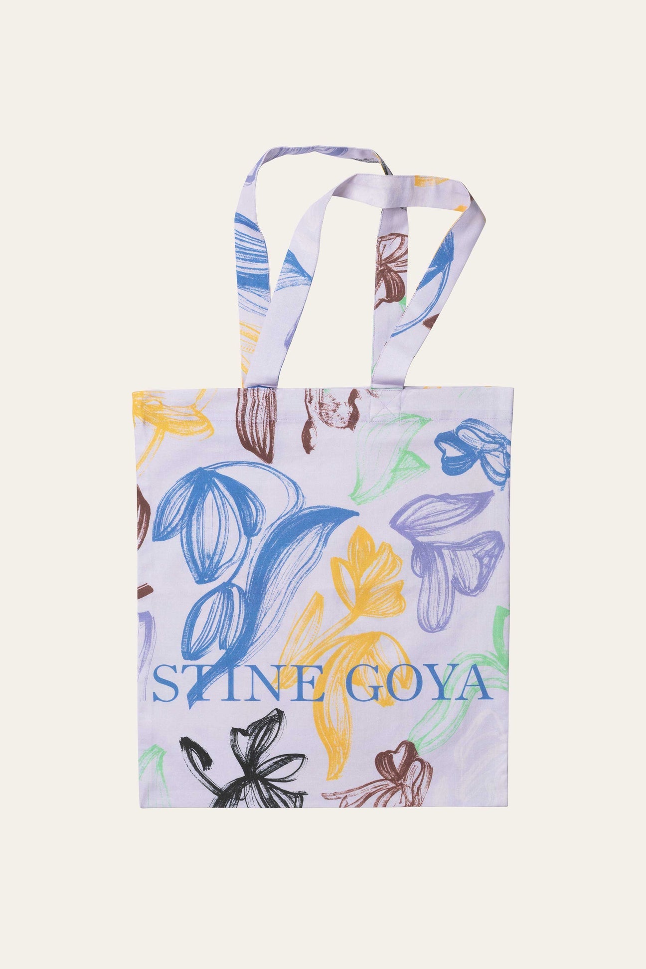 Rita Tote Bag - Stroke Flower by Stine Goya