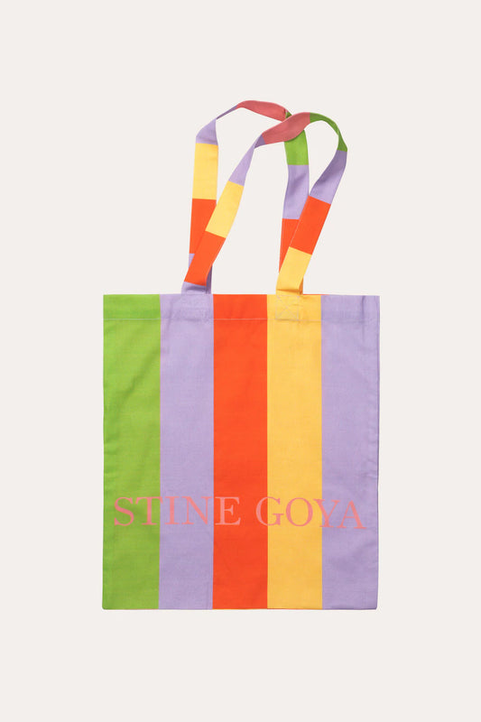Rita Tote Bag - Candy Stripe by Stine Goya