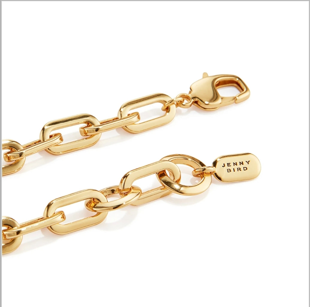 Toni Link Bracelet Gold by Jenny Bird