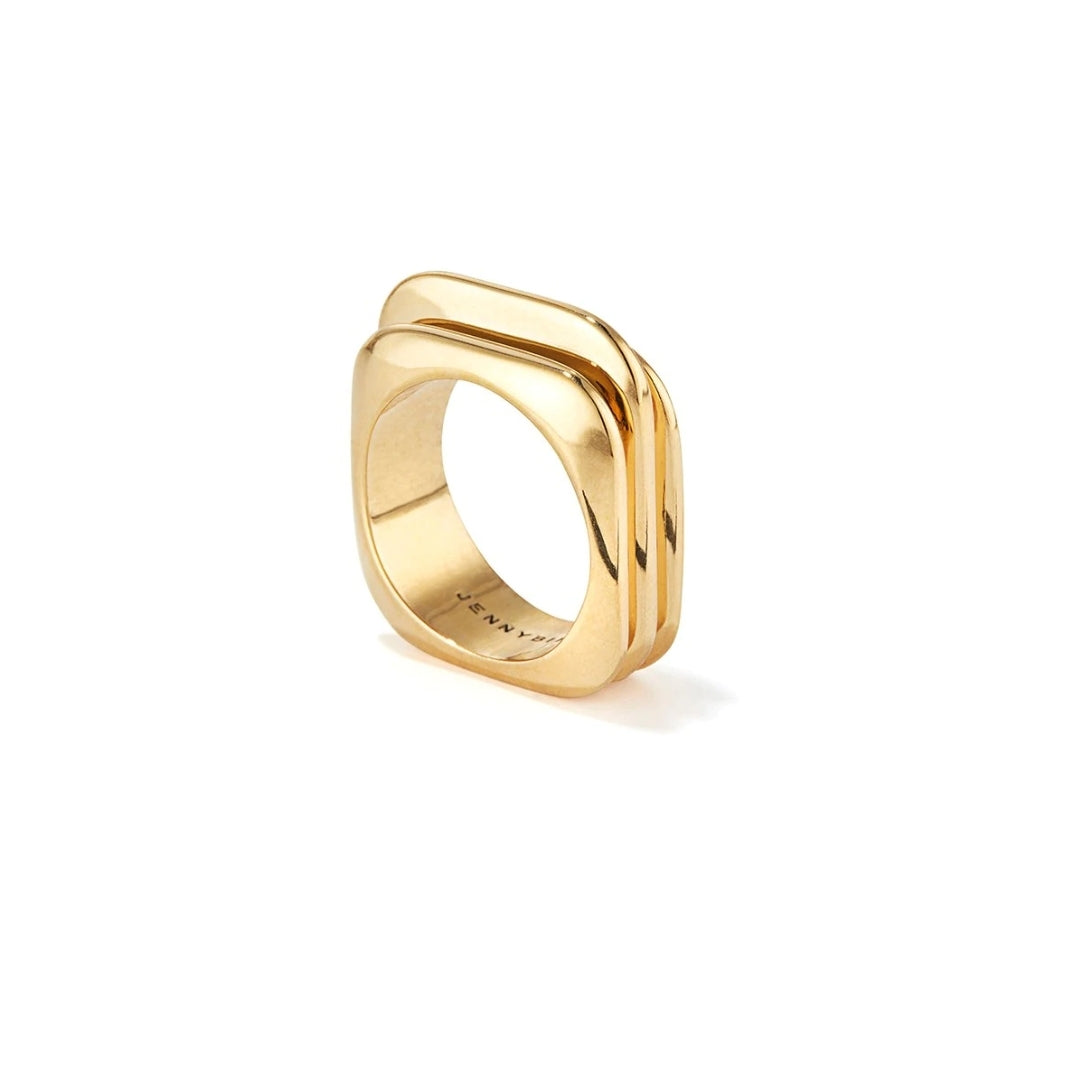 Veda Ring Gold by Jenny Bird