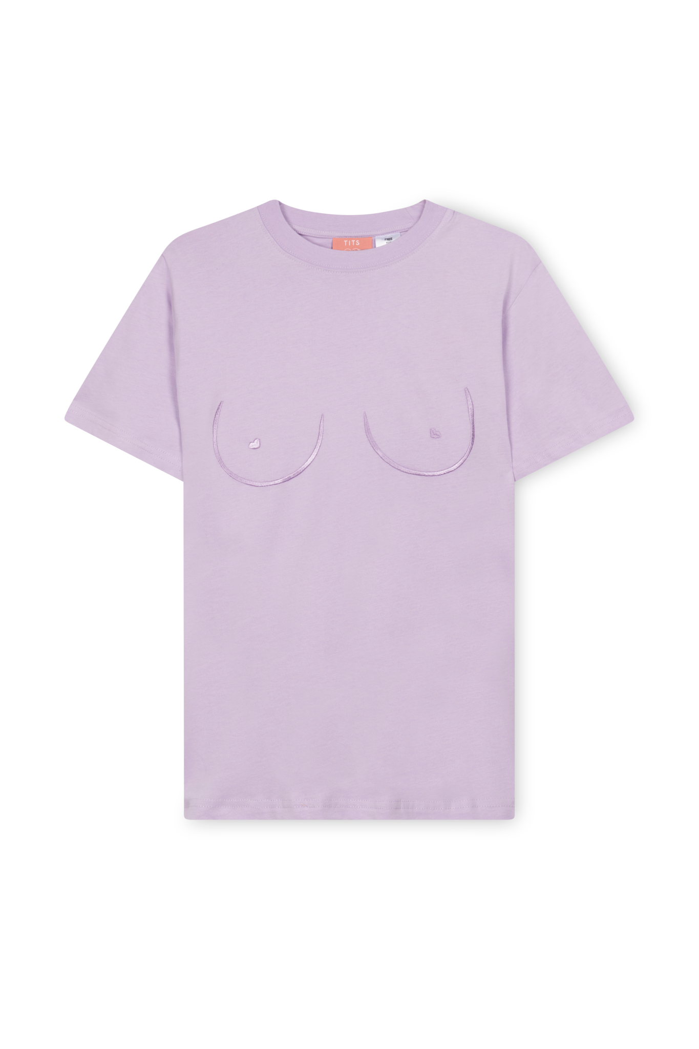 Tits Shirt in Lilac by T.I.T.S.