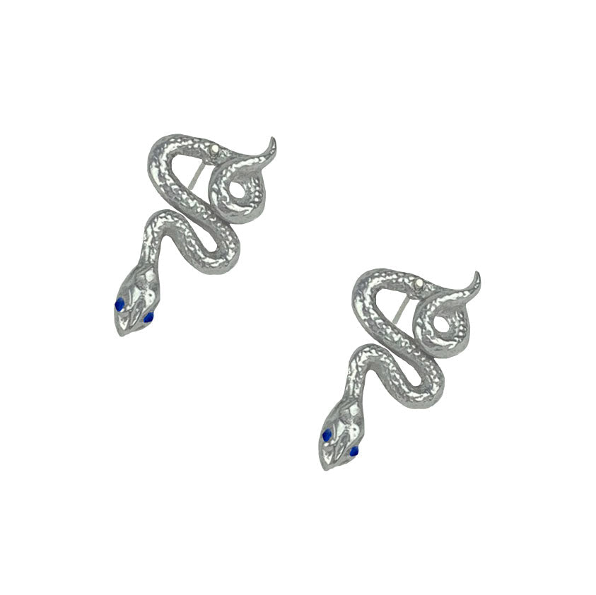 Sapphire Snake Earrings by Article 22