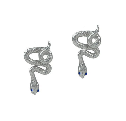 Sapphire Snake Earrings by Article 22