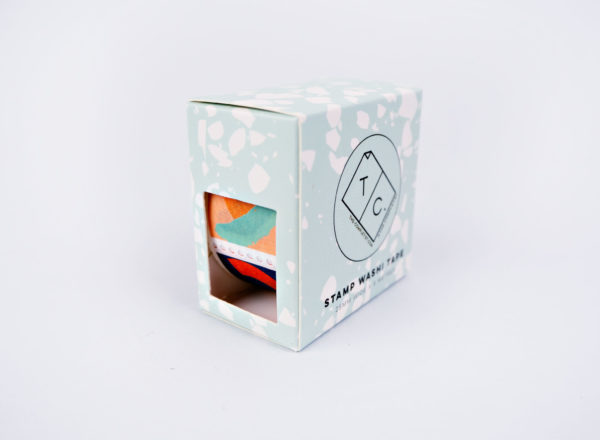 Memphis Brush Stamp Washi Tape by The Completist