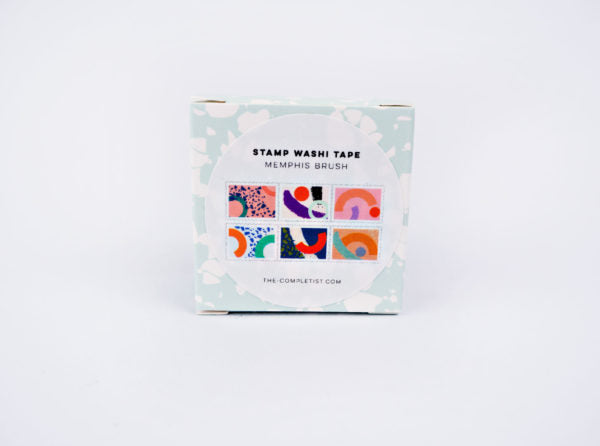 Memphis Brush Stamp Washi Tape by The Completist