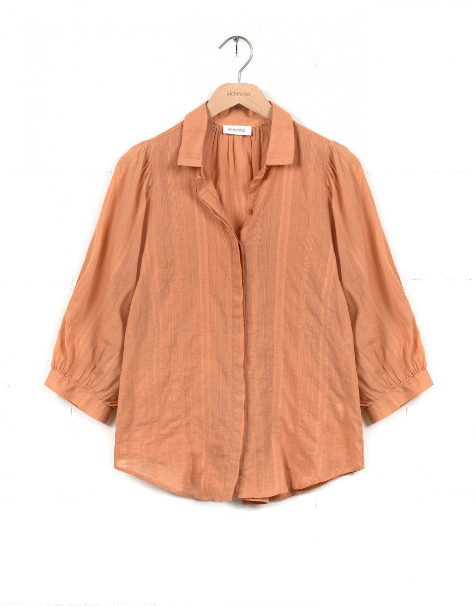 Chelsea Blouse Muted Clay by Alchemist
