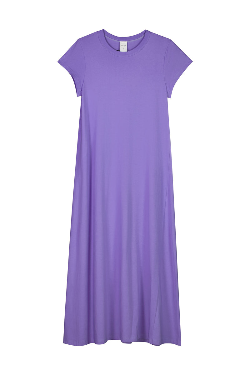 Cap Sleeve Dress Violet by Kowtow