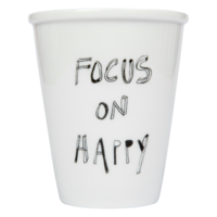 Focus on Happy Cup by Helen B