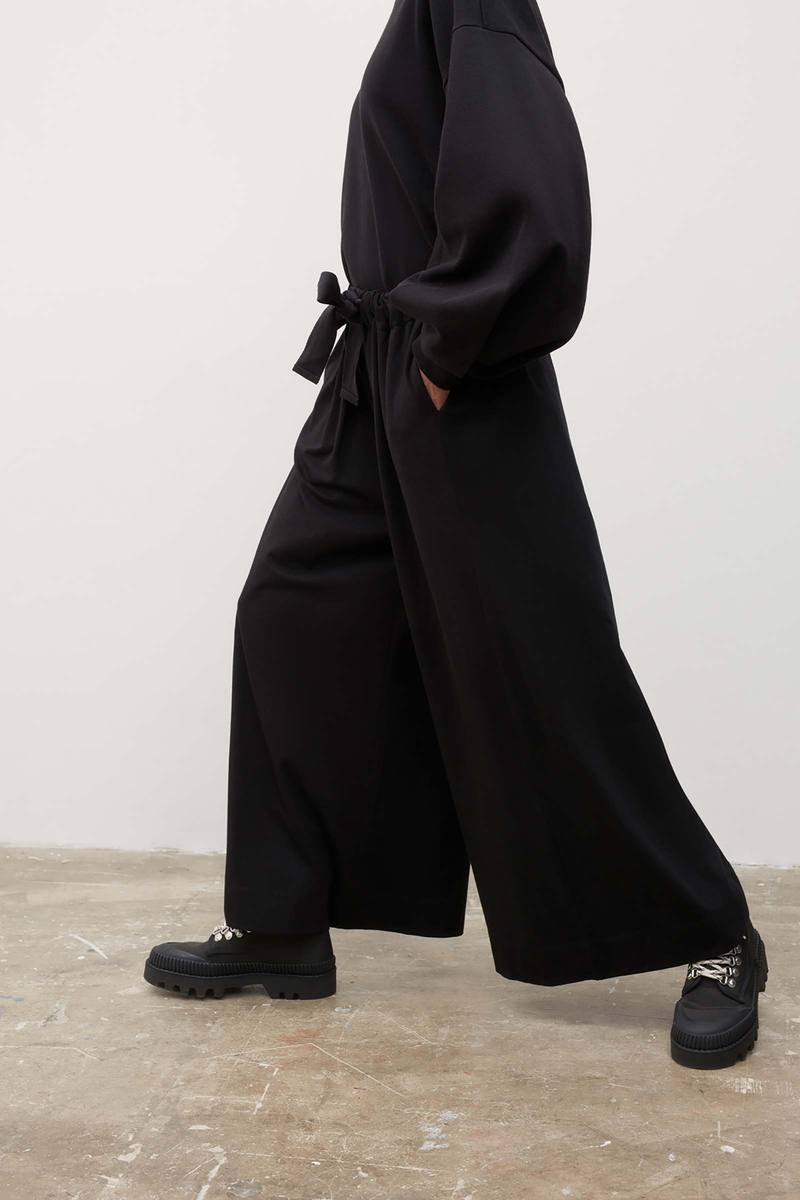 Gather Pants - Black by Kowtow