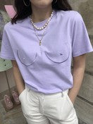 Tits Shirt in Lilac by T.I.T.S.