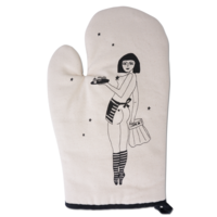 Oven Glove Pin Up Cake Girl by Helen B