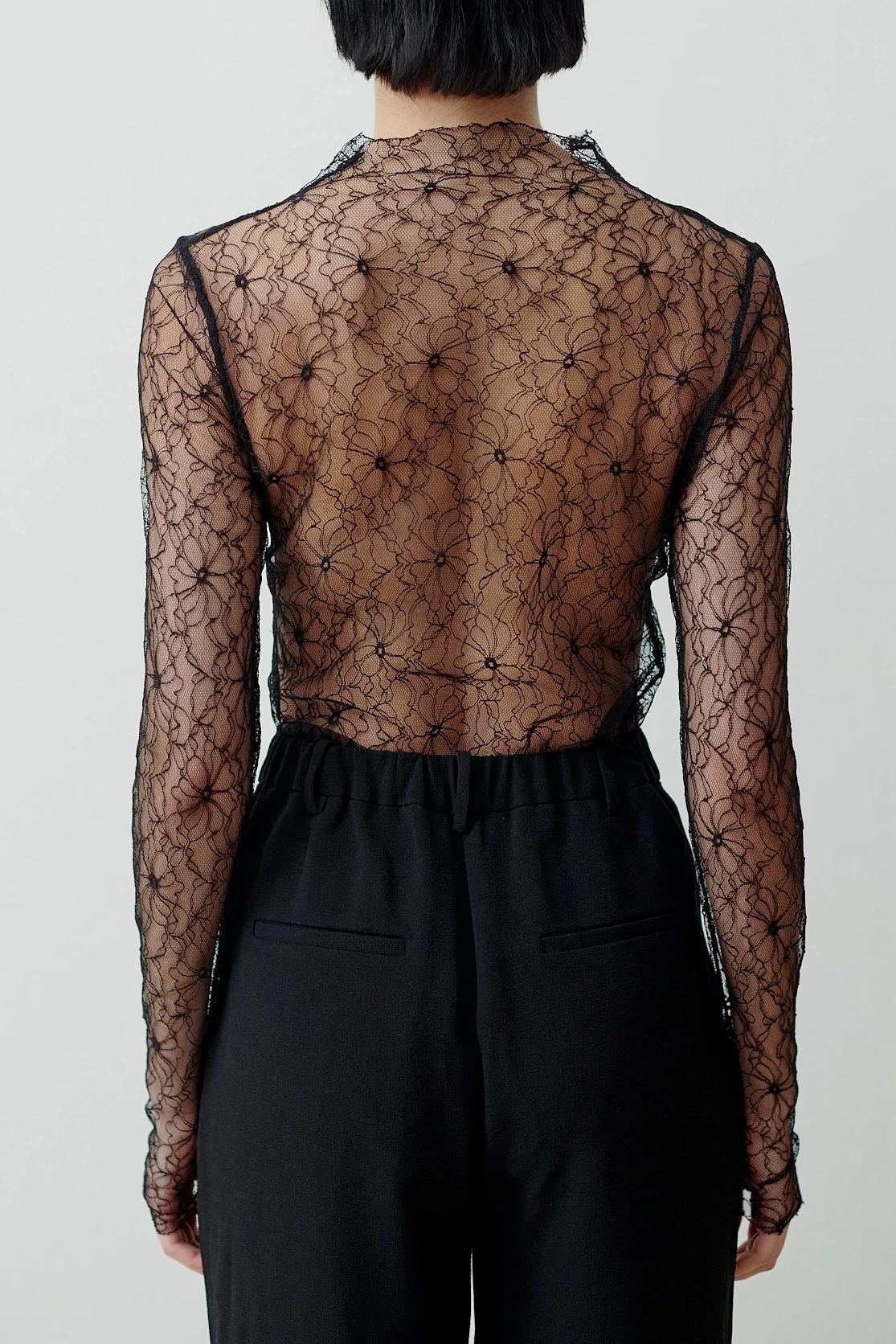 Karen Lace Top Black by Hofmann Copenhagen