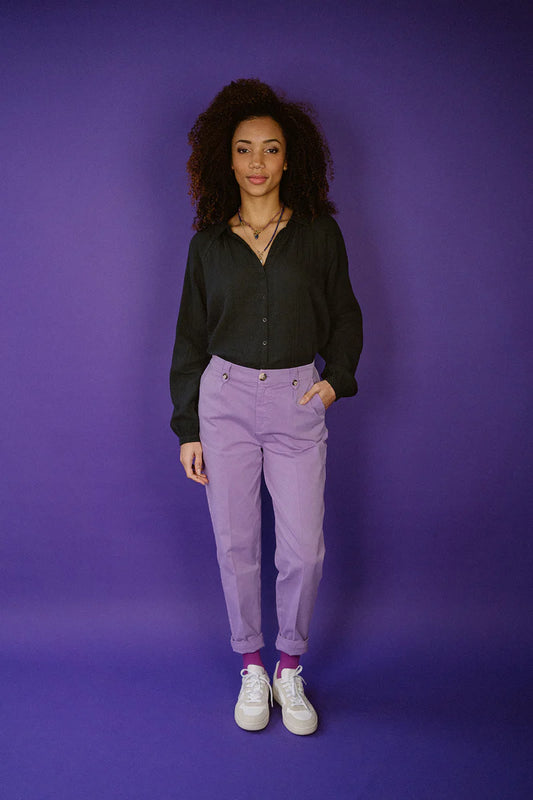Gizem Pants - Lavendar by J-Label